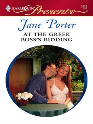 cover image of At the Greek Boss's Bidding